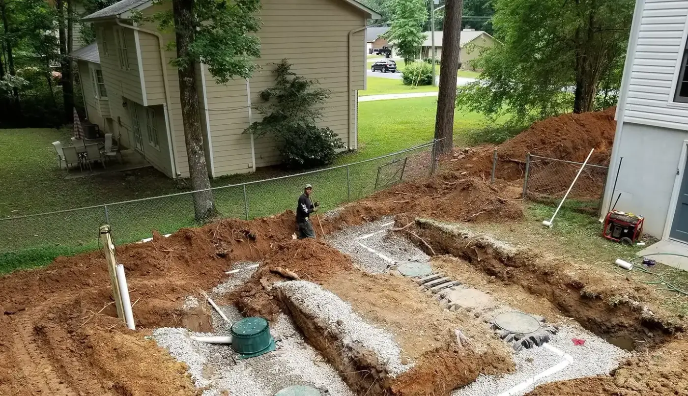 septic system installation Buford GA by Septic and Sewer Solutions