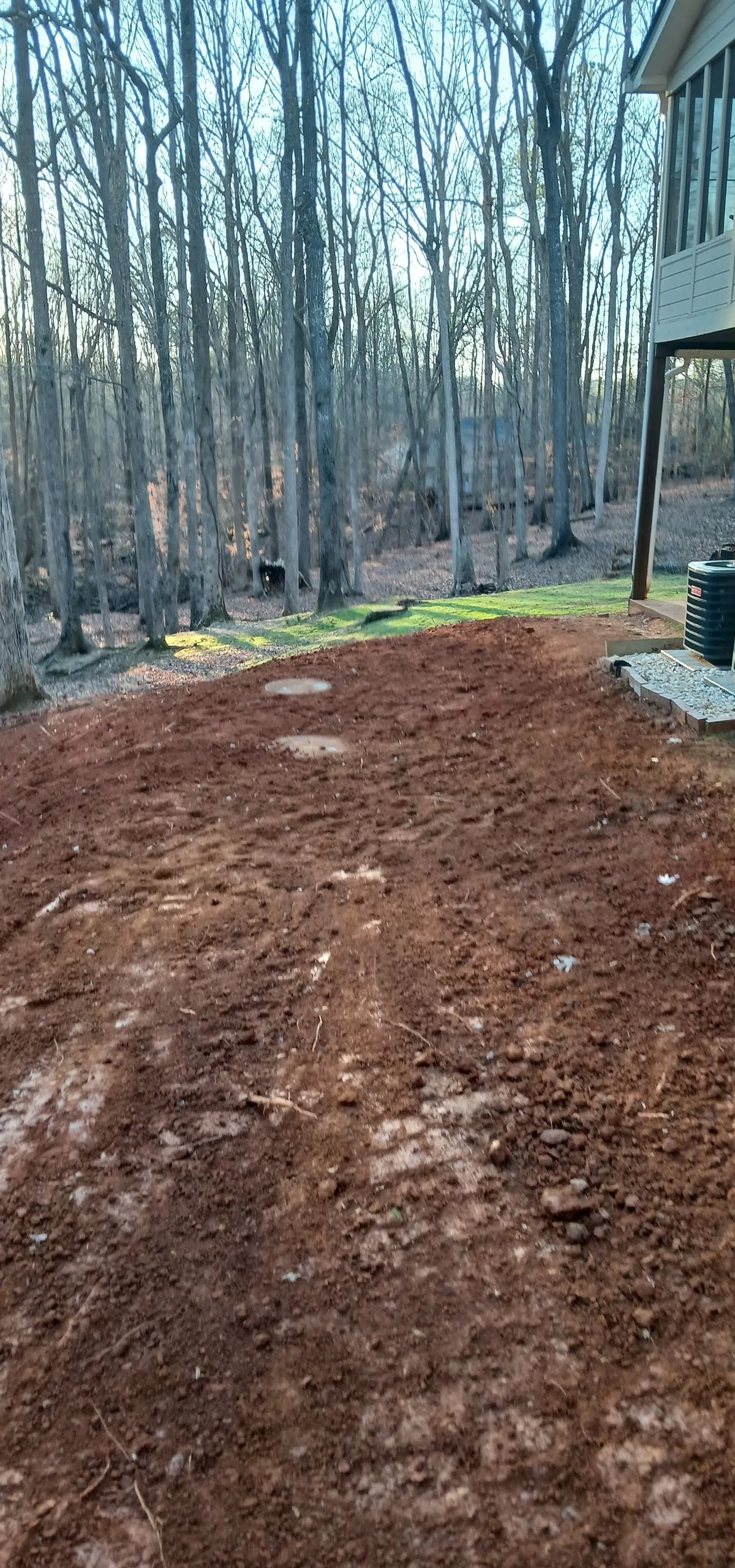 Site preparation and grading work