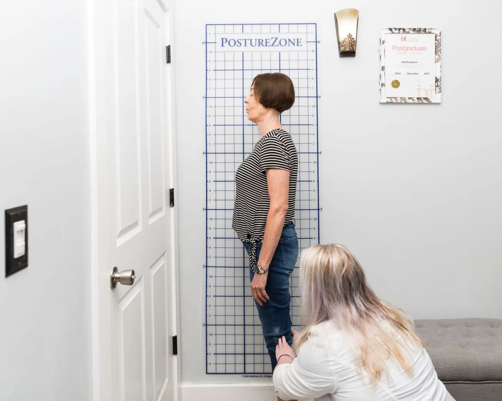 Physio 3D Analysis posture scan at Piedmont Injury Massage in Hoschton, GA