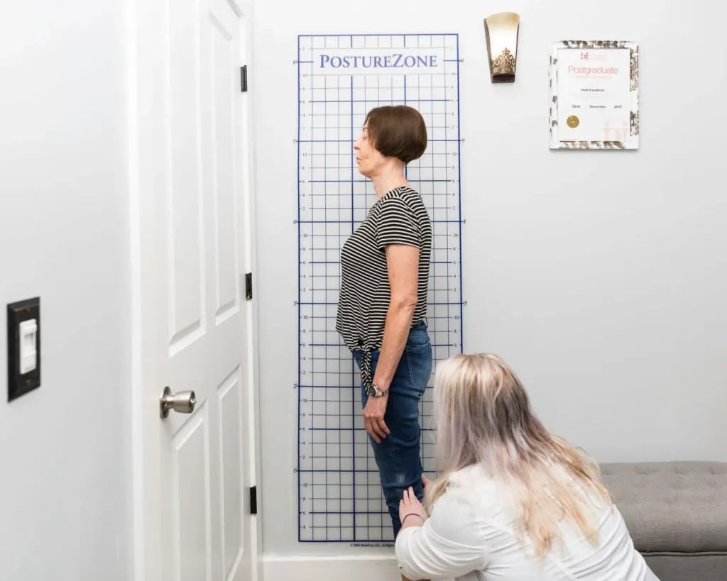 Physio 3D Analysis posture scan at Piedmont Injury Massage in Hoschton, GA