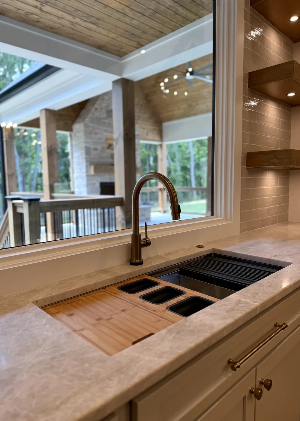Family proud of their finished Southern Pines home