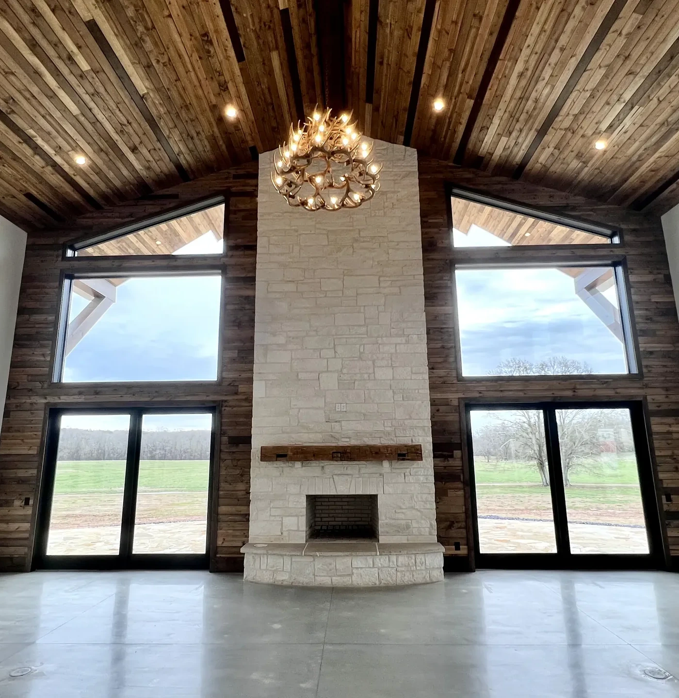Interior of a Southern Pines custom home near Winder, GA