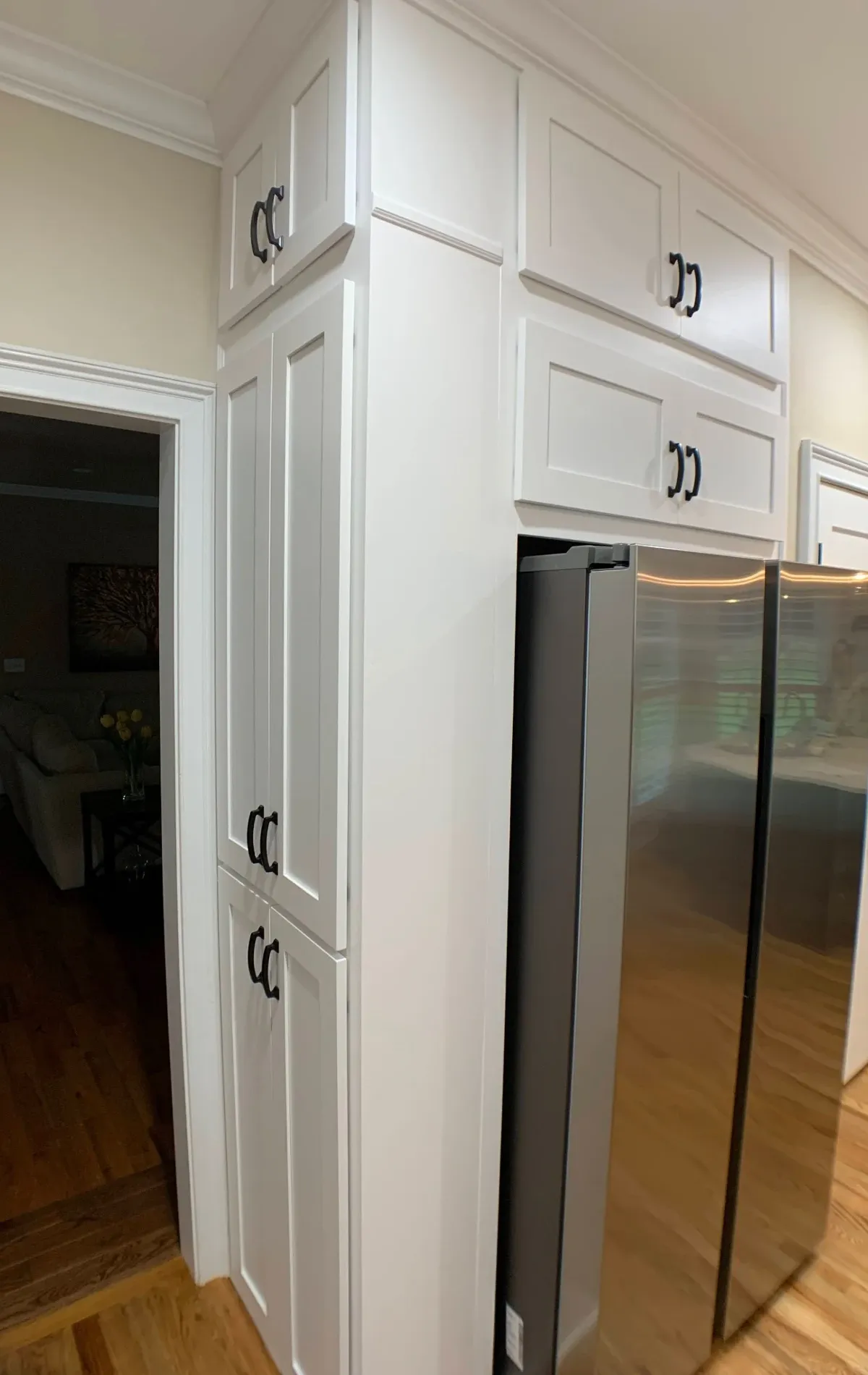 Full-height kitchen storage