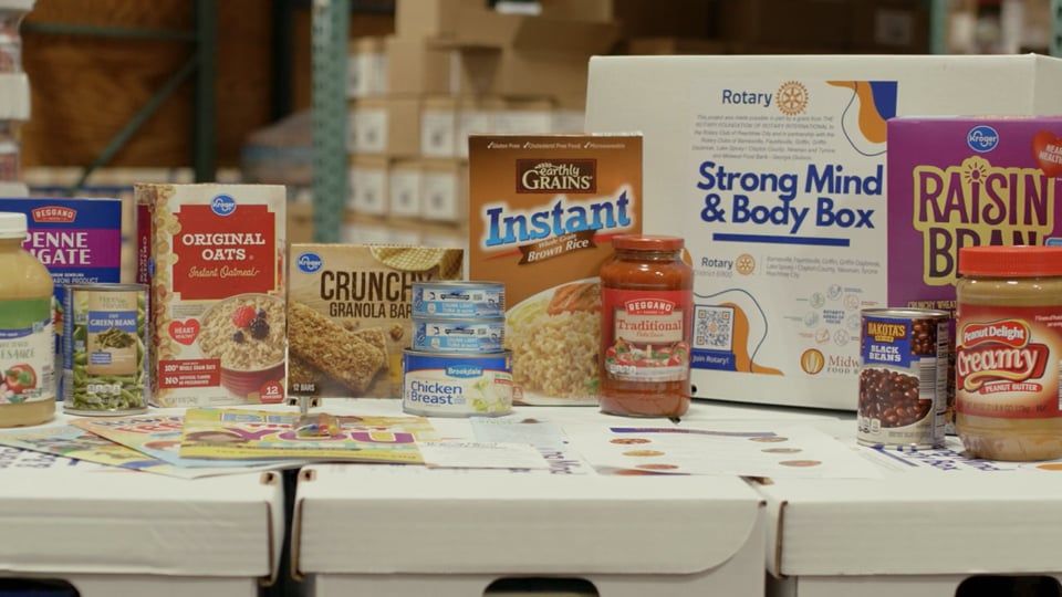 Rotary District 6900 — Strong Mind & Body Box